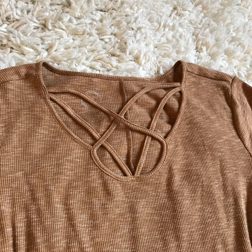 Maurices Cut-Out Tunic Top